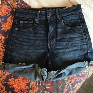 stretchy super high rise shorts